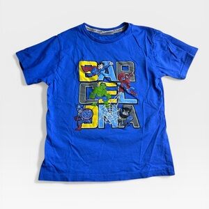 5 for $25🔥Originals Superhero Print "Barcelona" Souvenir T-Shirt Boys 5/6
